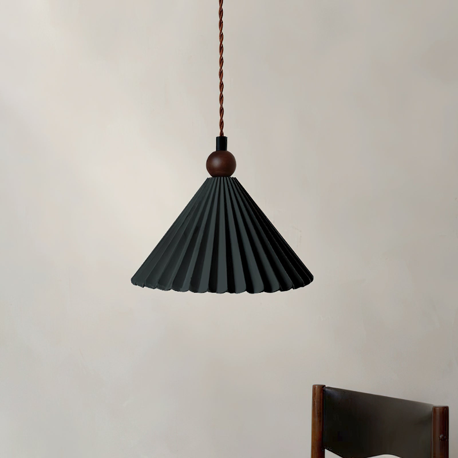 Lampa wisząca ryflowana Mirora