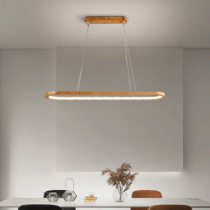 Lampa wisząca owalna Klaer