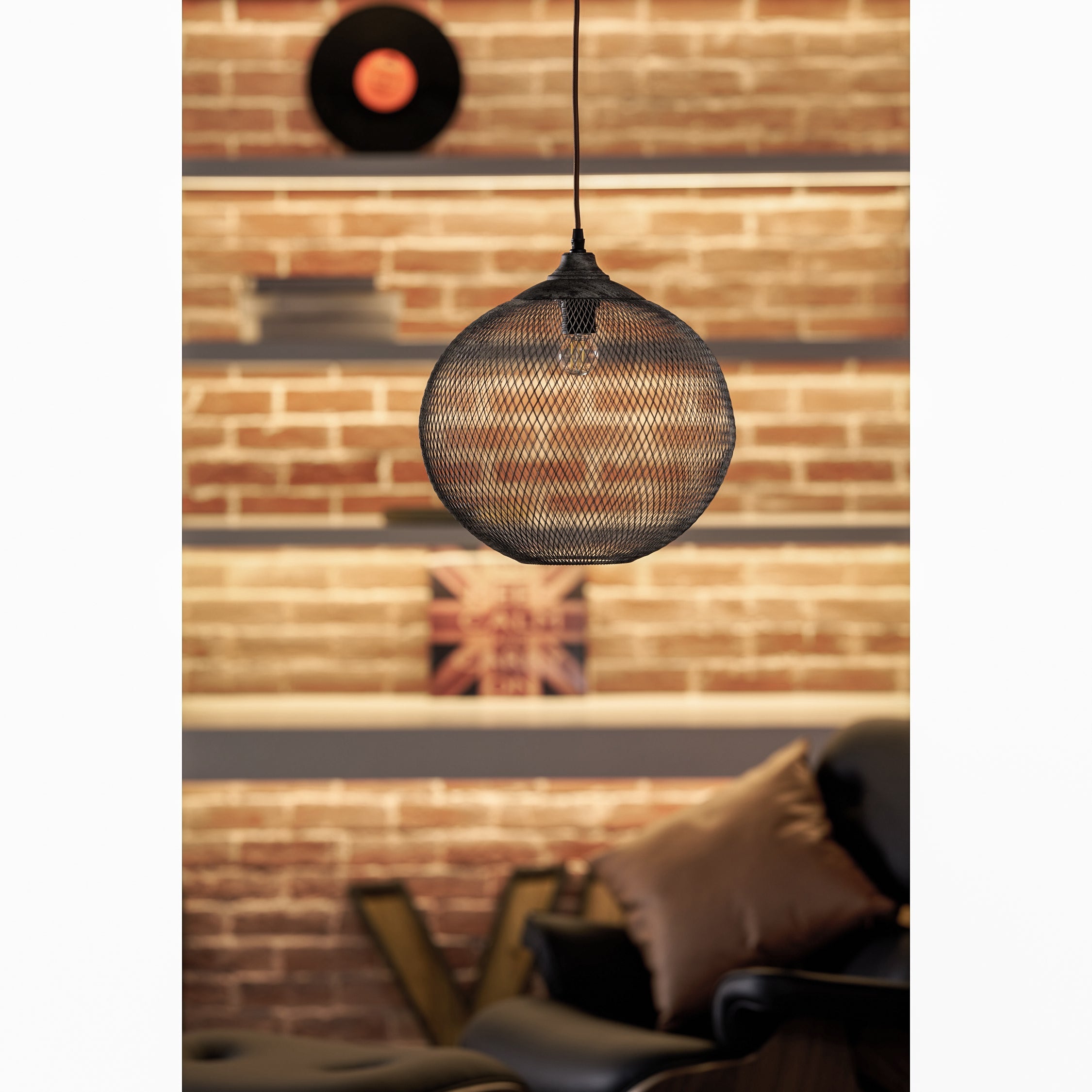 Lampa wisząca kulista Radenok