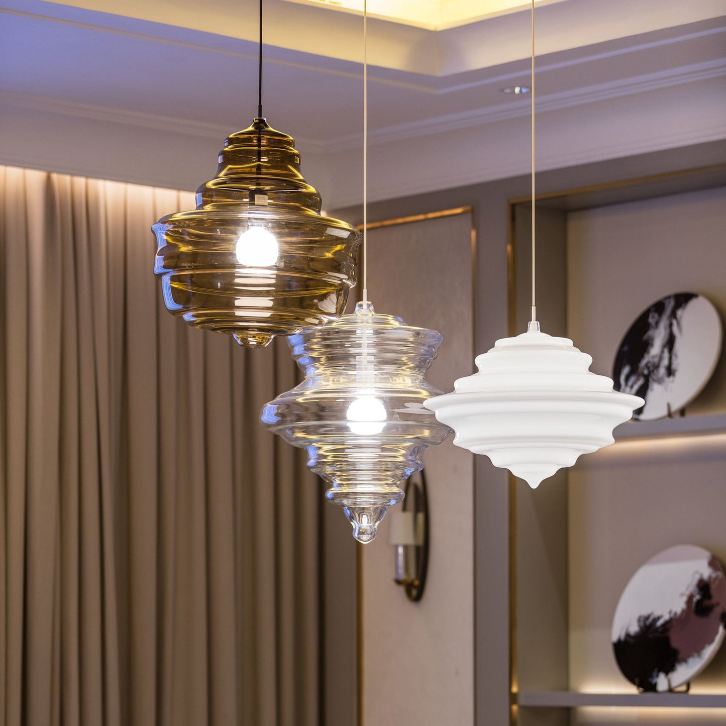 Lampa wisząca vintage Wolnadan
