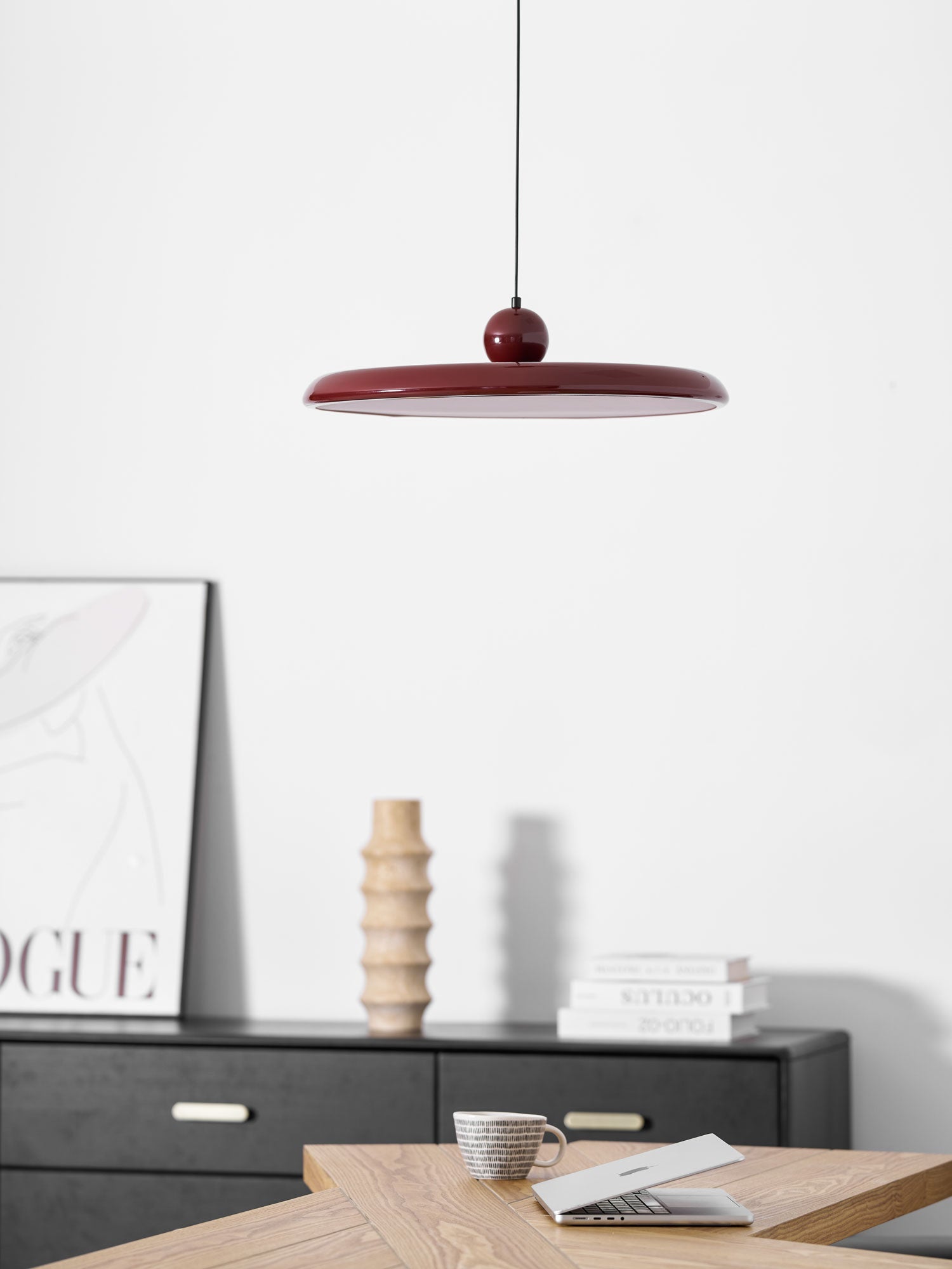 Lampa wisząca okrągła Karkoon
