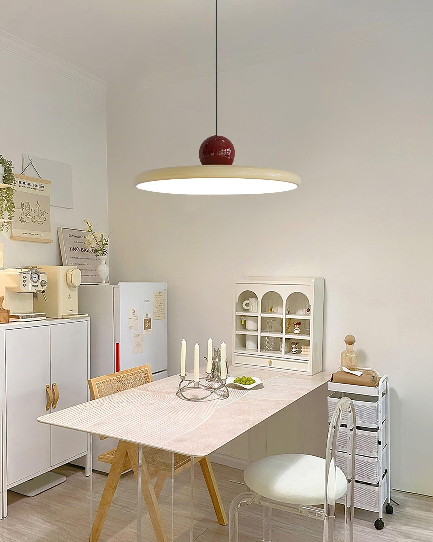 Lampa wisząca okrągła Karkoon
