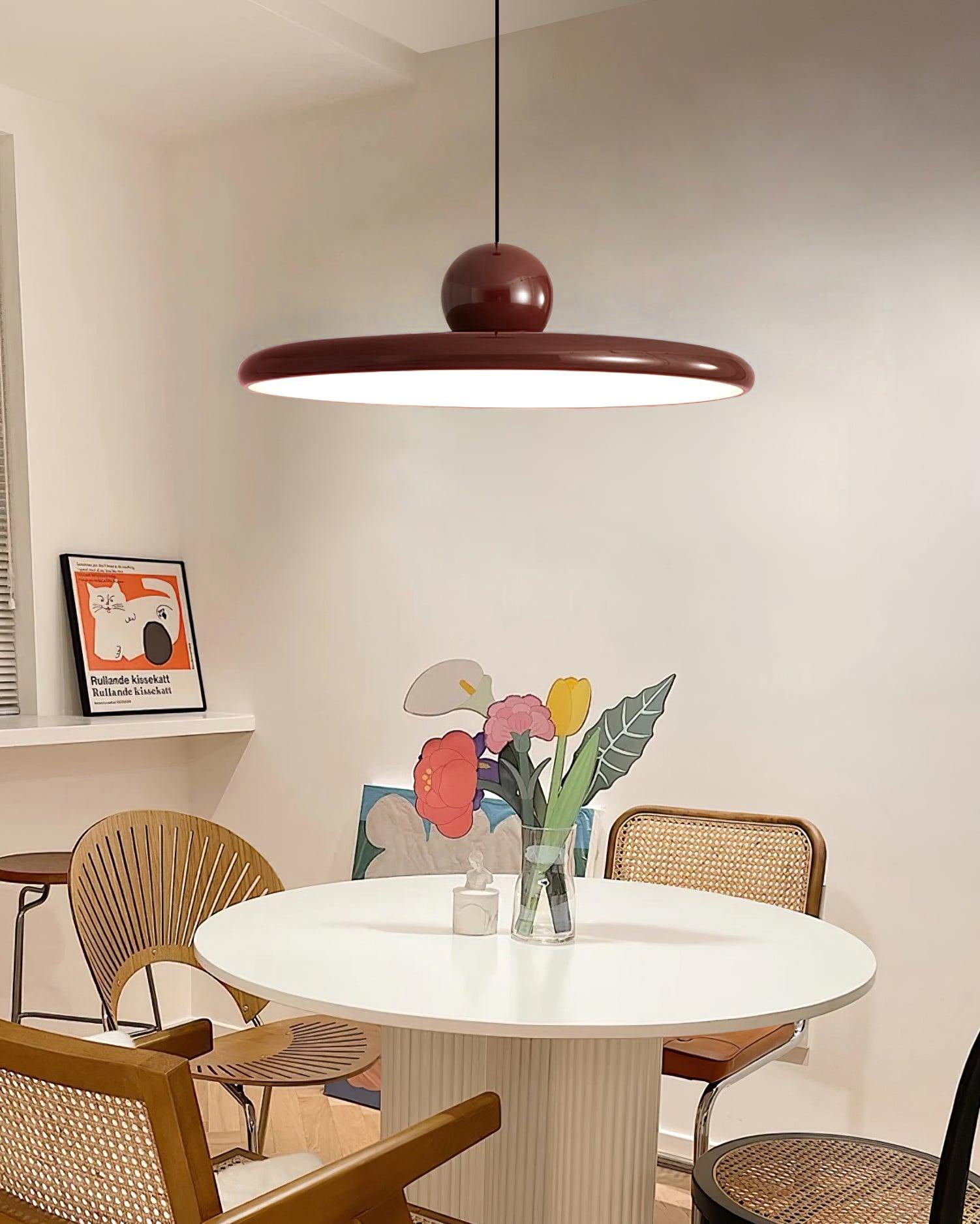 Lampa wisząca okrągła Karkoon