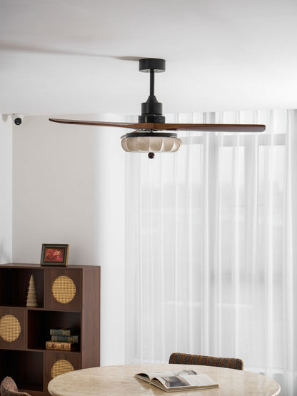 Lampa z wentylatorem sufitowym Sovoma