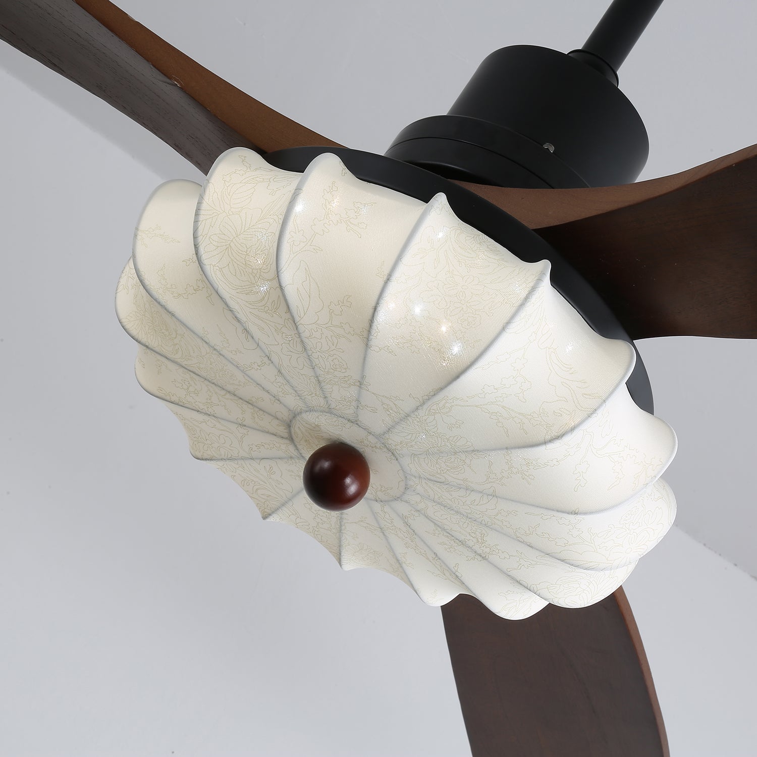 Lampa z wentylatorem sufitowym Sovoma