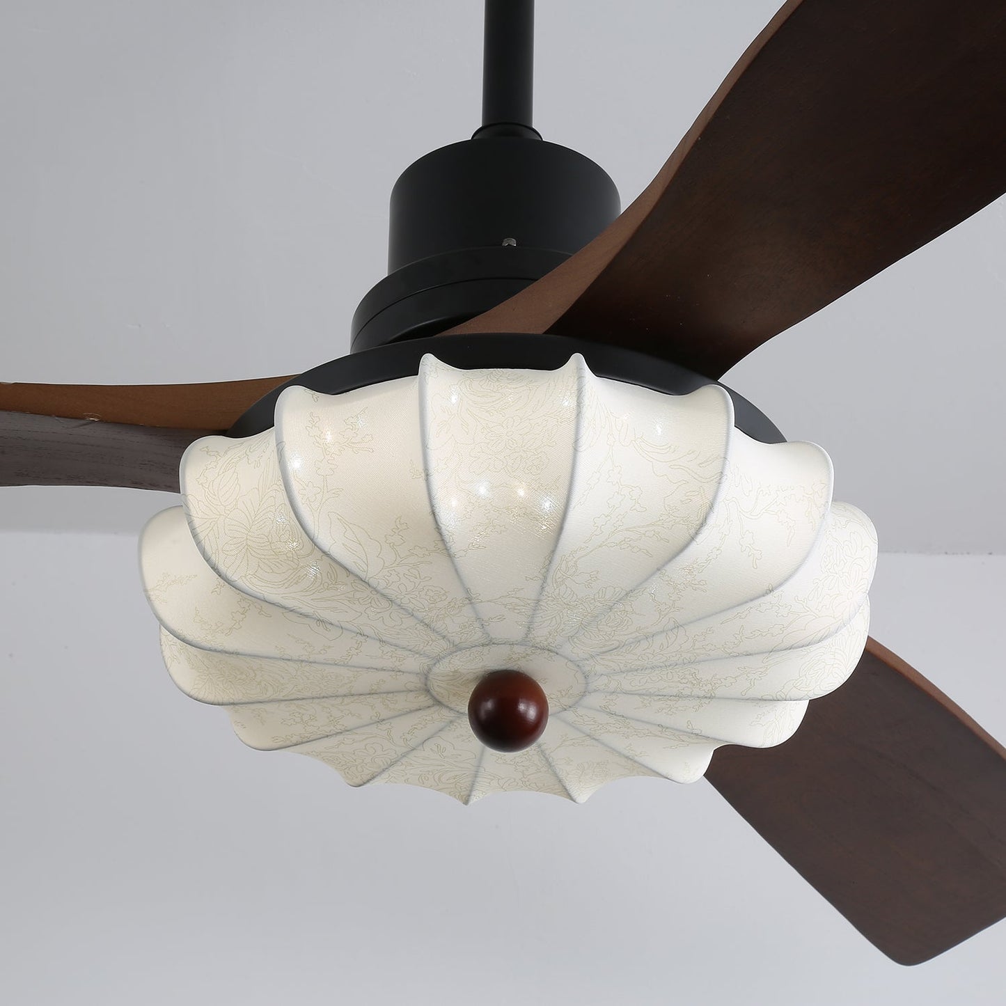 Lampa z wentylatorem sufitowym Sovoma