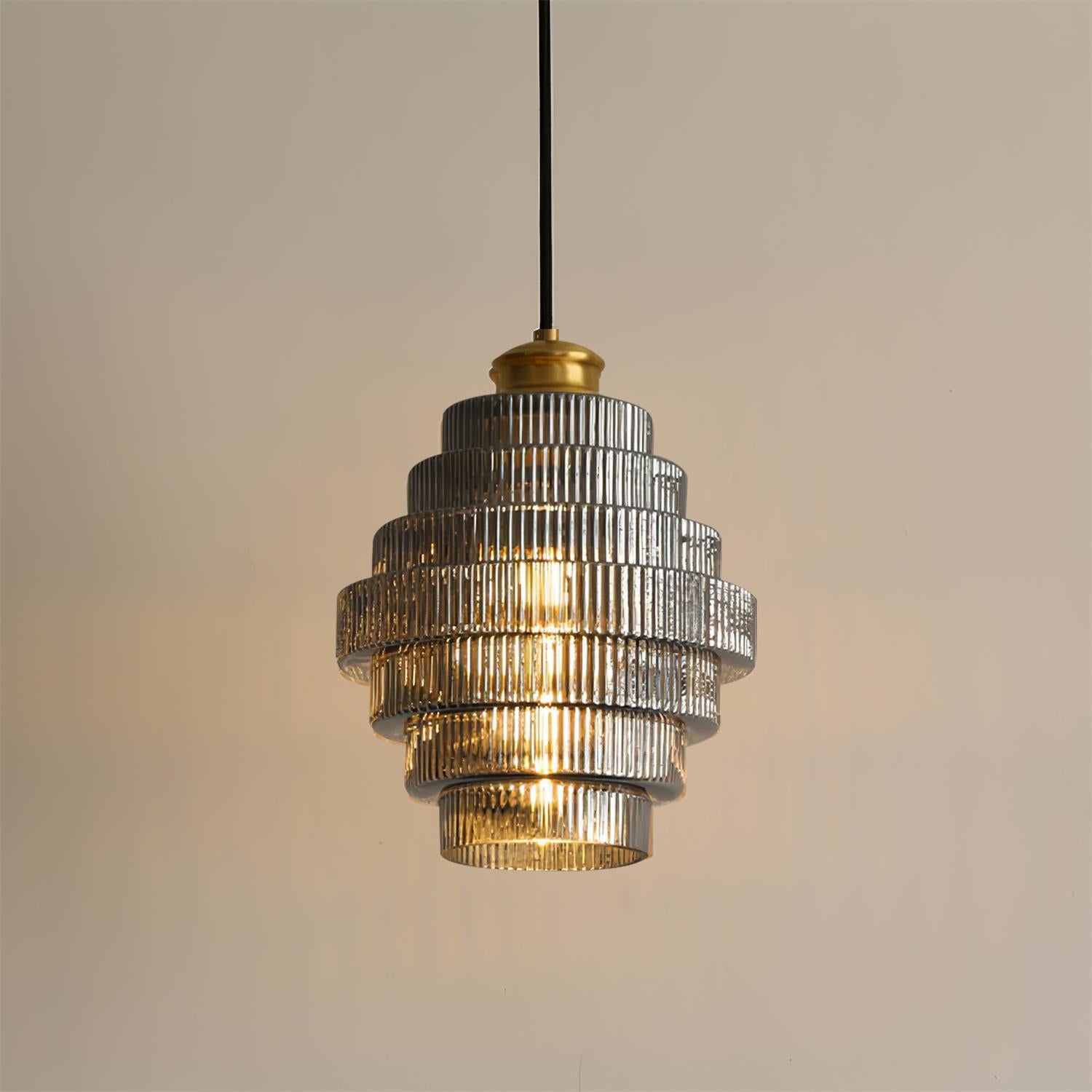 Lampa wisząca ryflowana Velva