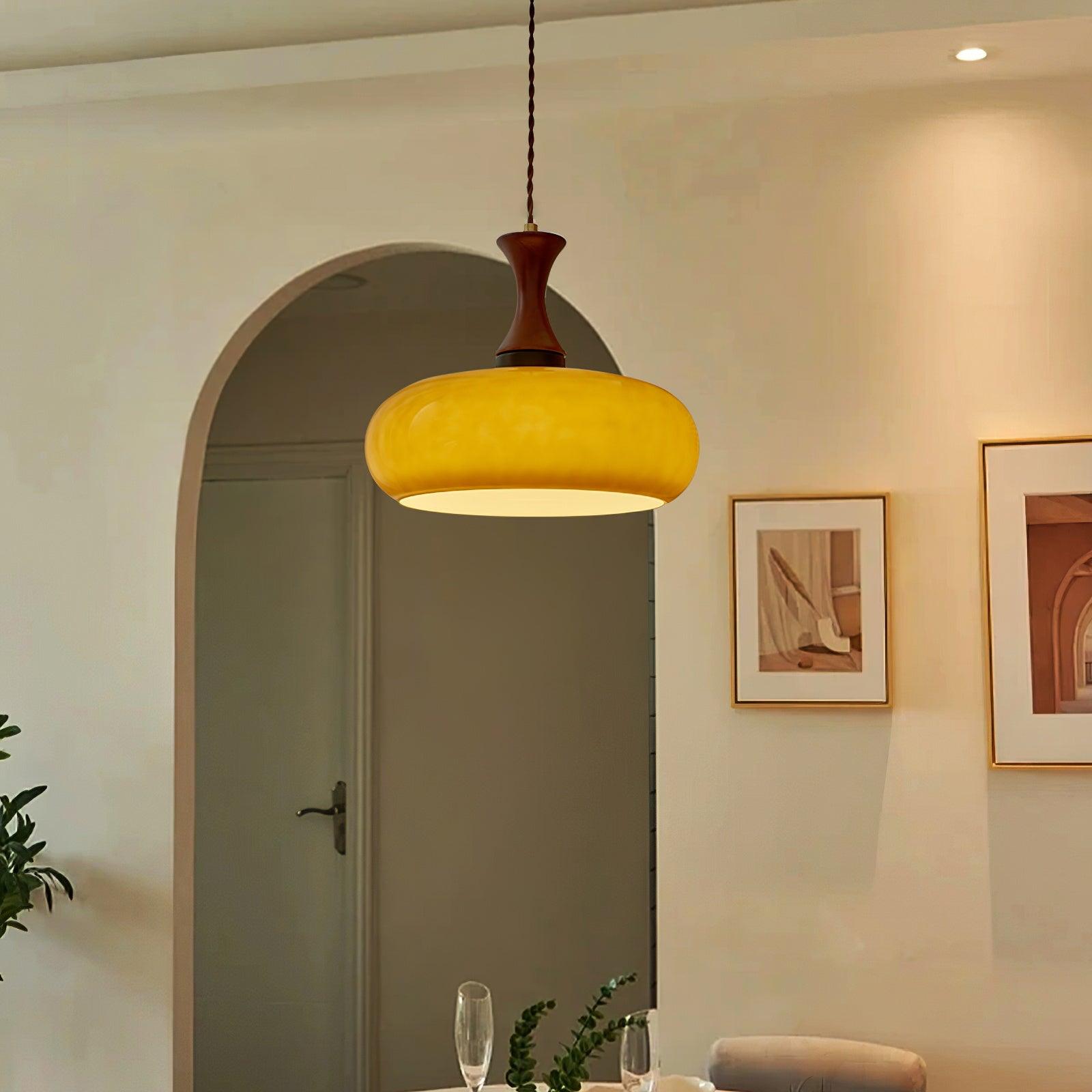 Lampa wisząca tubowa Mikan