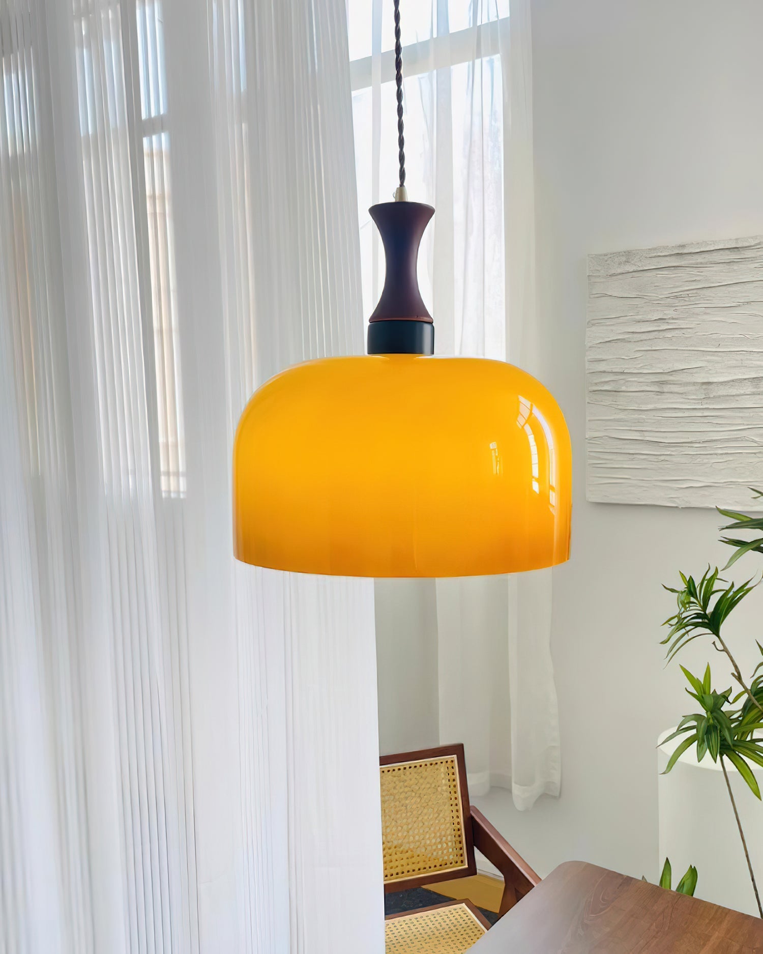 Lampa wisząca tubowa Mikan