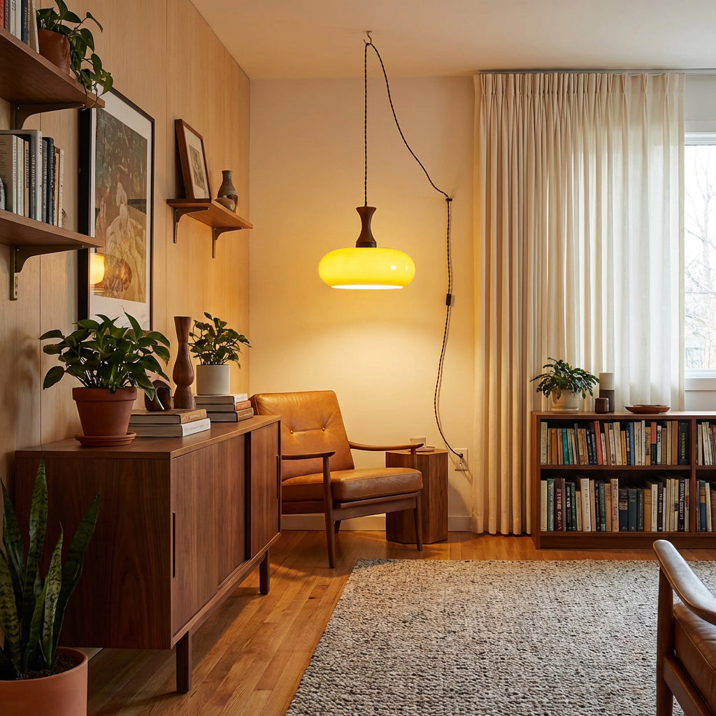 Lampa wisząca vintage Goralek