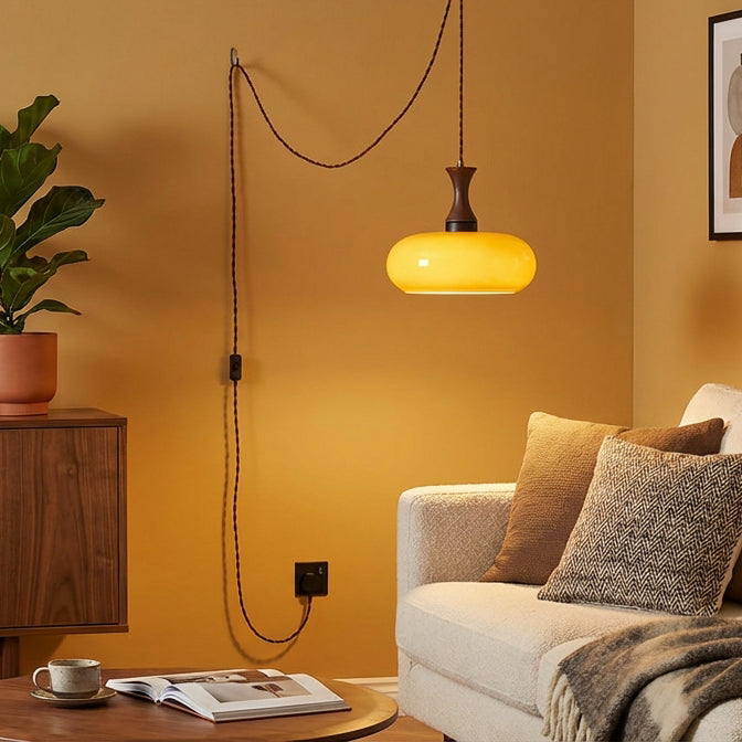 Lampa wisząca vintage Goralek