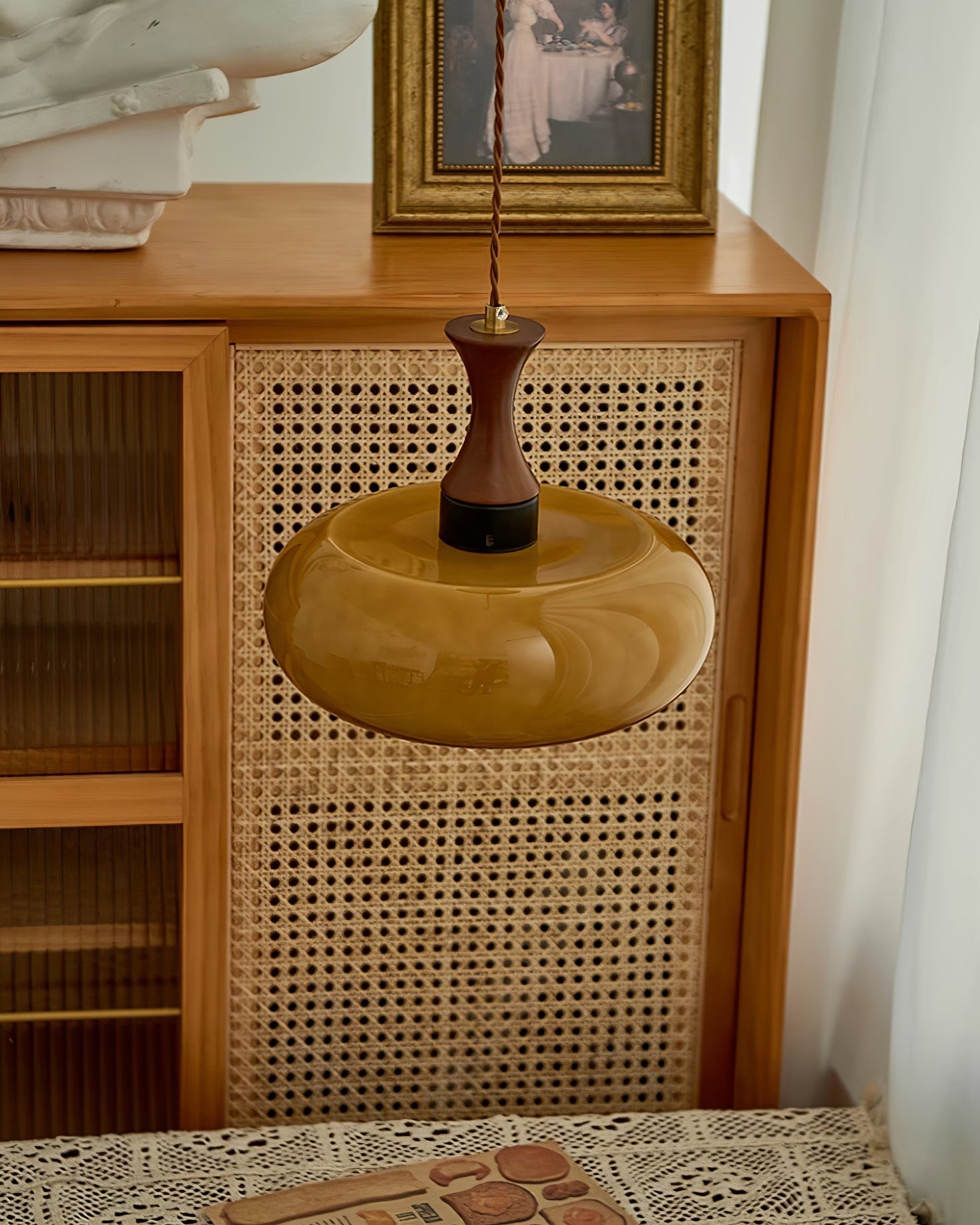 Lampa wisząca vintage Goralek