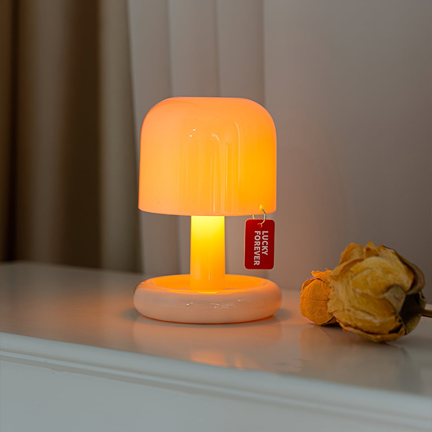 Lampa stołowa grzybkowa Elalen