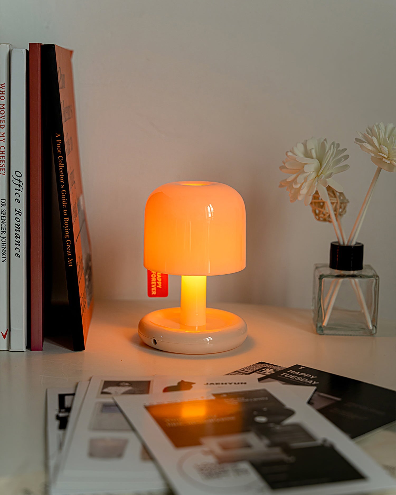 Lampa stołowa grzybkowa Elalen