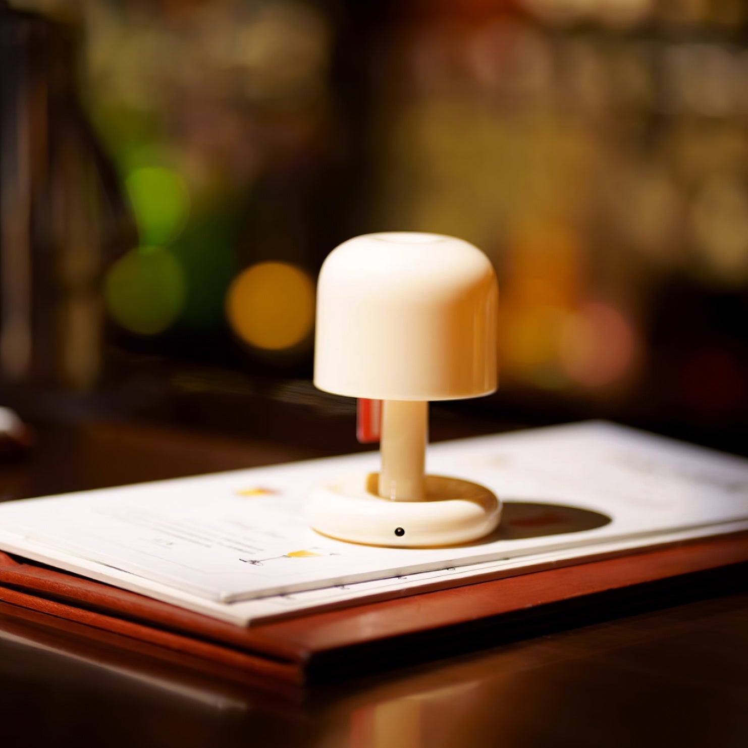 Lampa stołowa grzybkowa Elalen