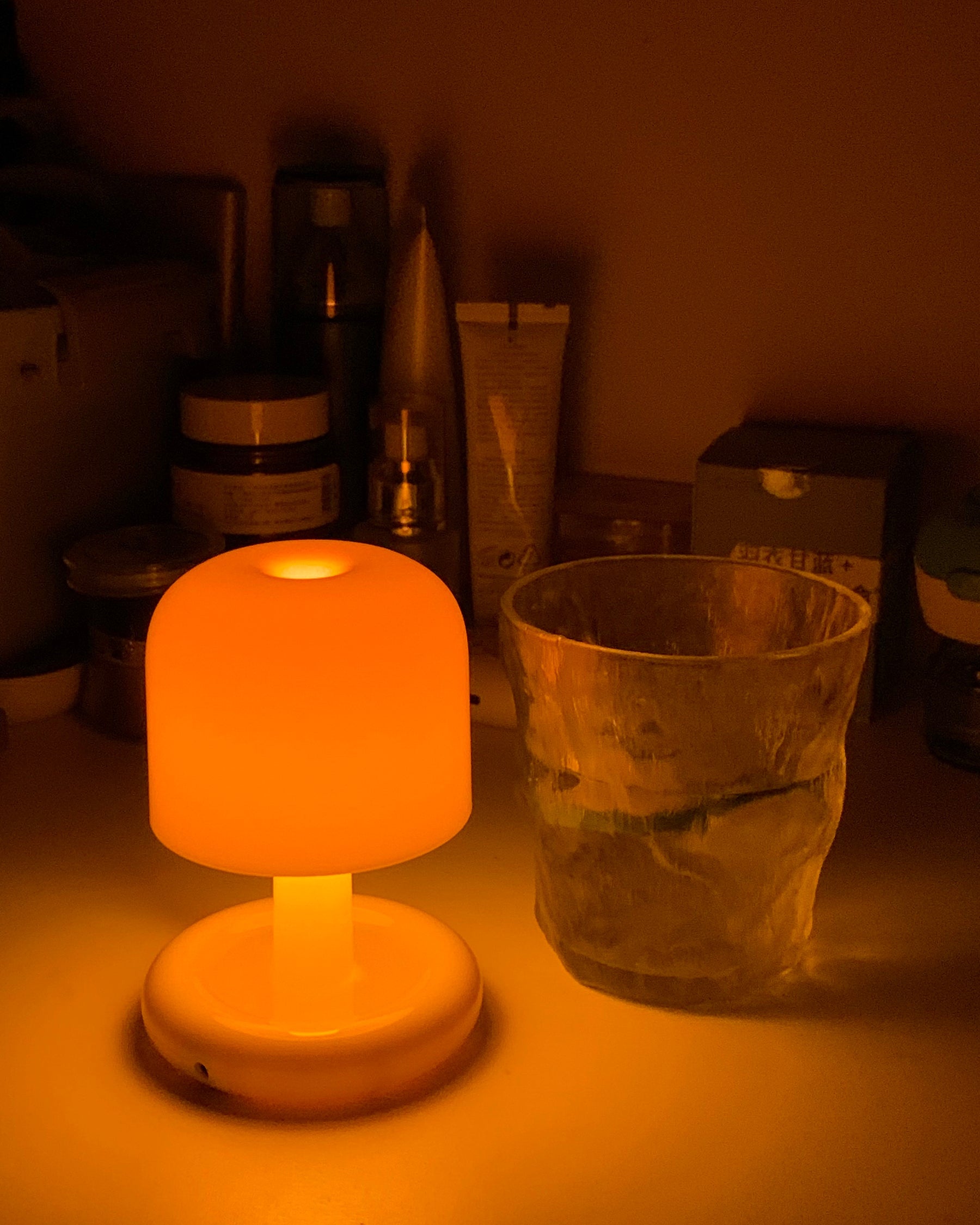 Lampa stołowa grzybkowa Elalen