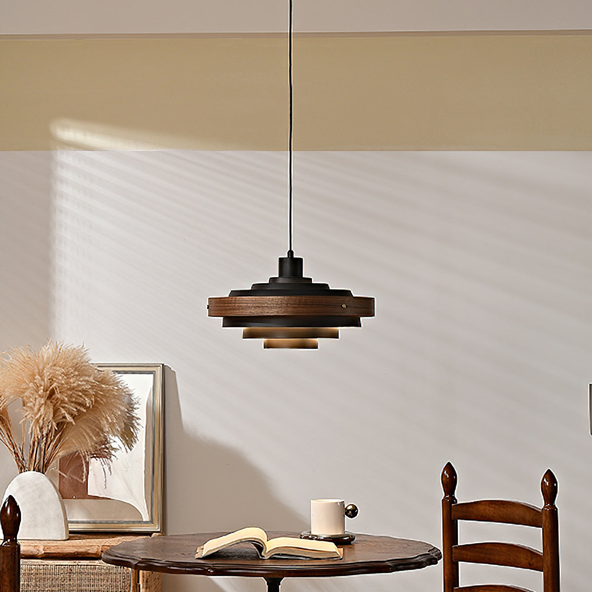 Lampa wisząca okrągła Zanvik