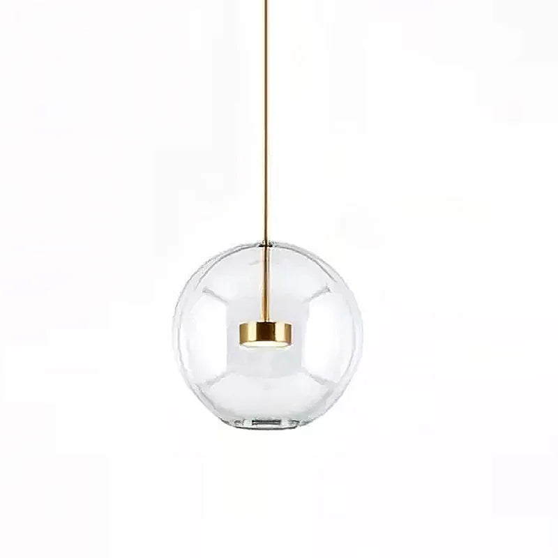 Lampa wisząca kulista Zanri