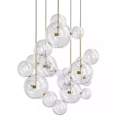 Lampa wisząca kulista Zanri