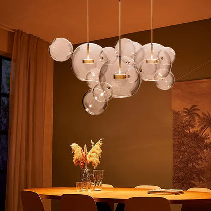 Lampa wisząca kulista Zanri