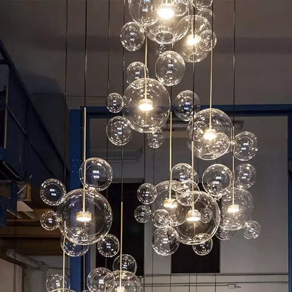 Lampa wisząca kulista Zanri