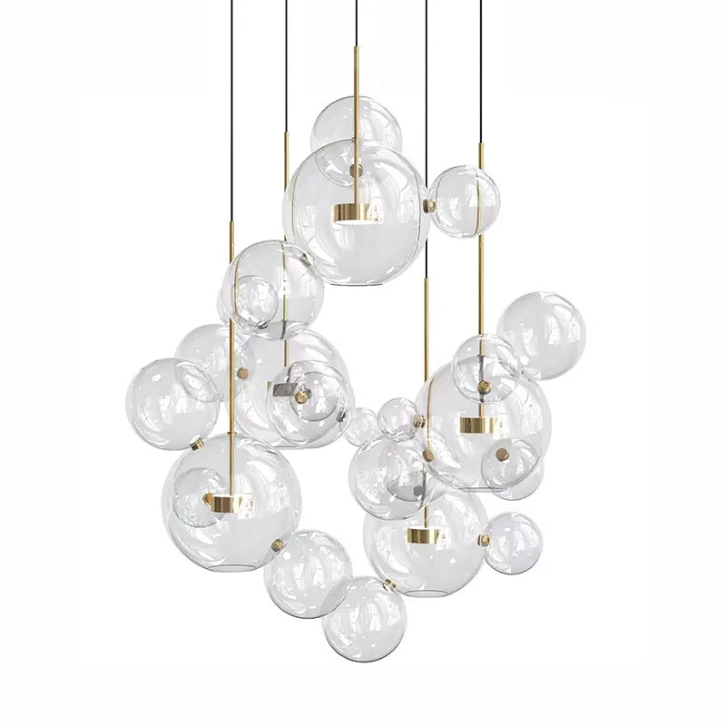 Lampa wisząca kulista Zanri