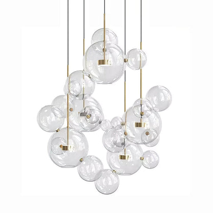 Lampa wisząca kulista Zanri