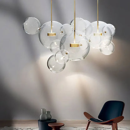 Lampa wisząca kulista Zanri