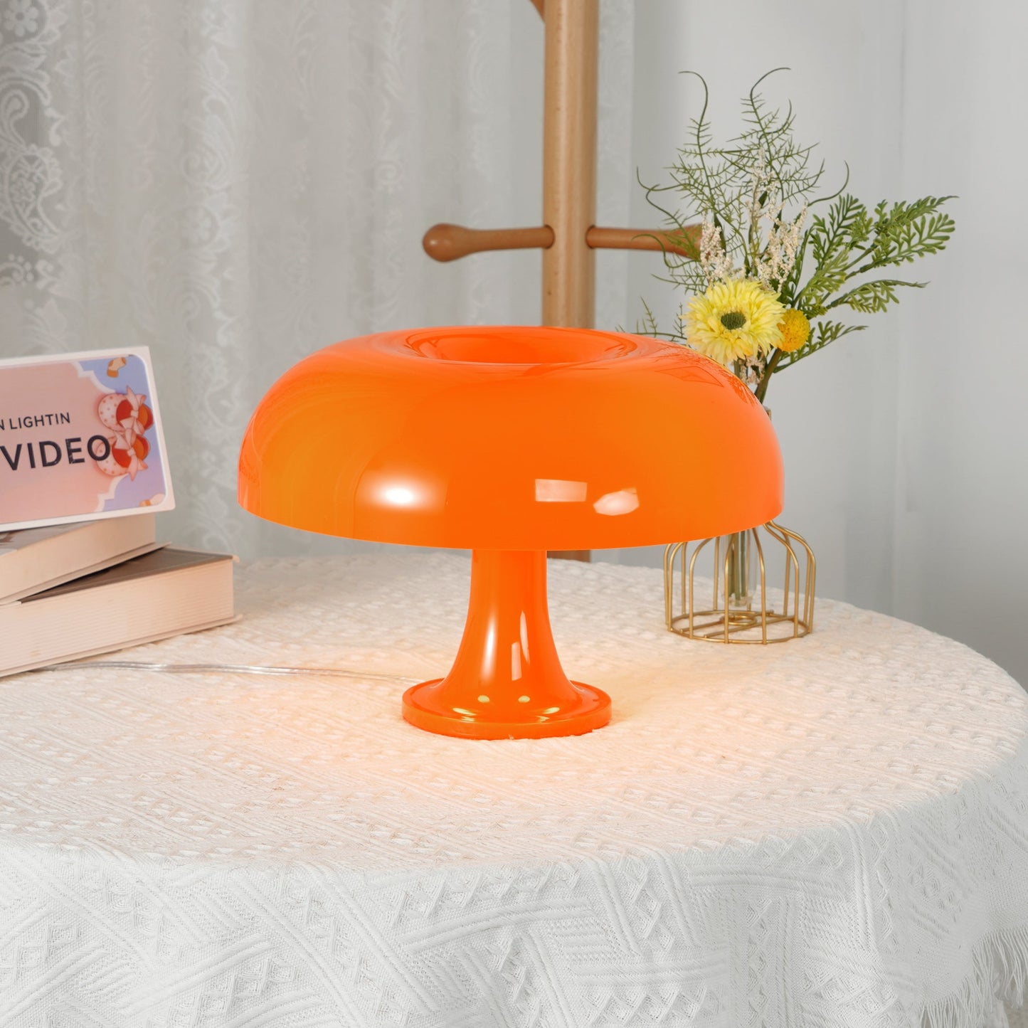 Lampa stołowa grzybkowa Polinev