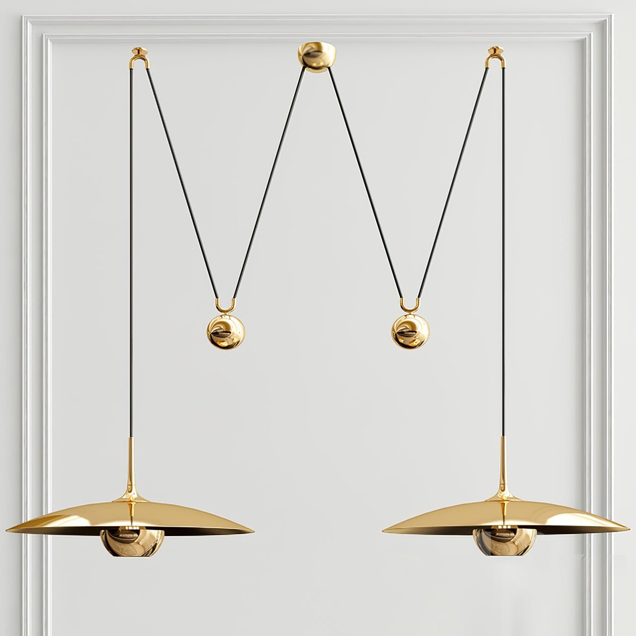 Lampa wisząca vintage Lesev