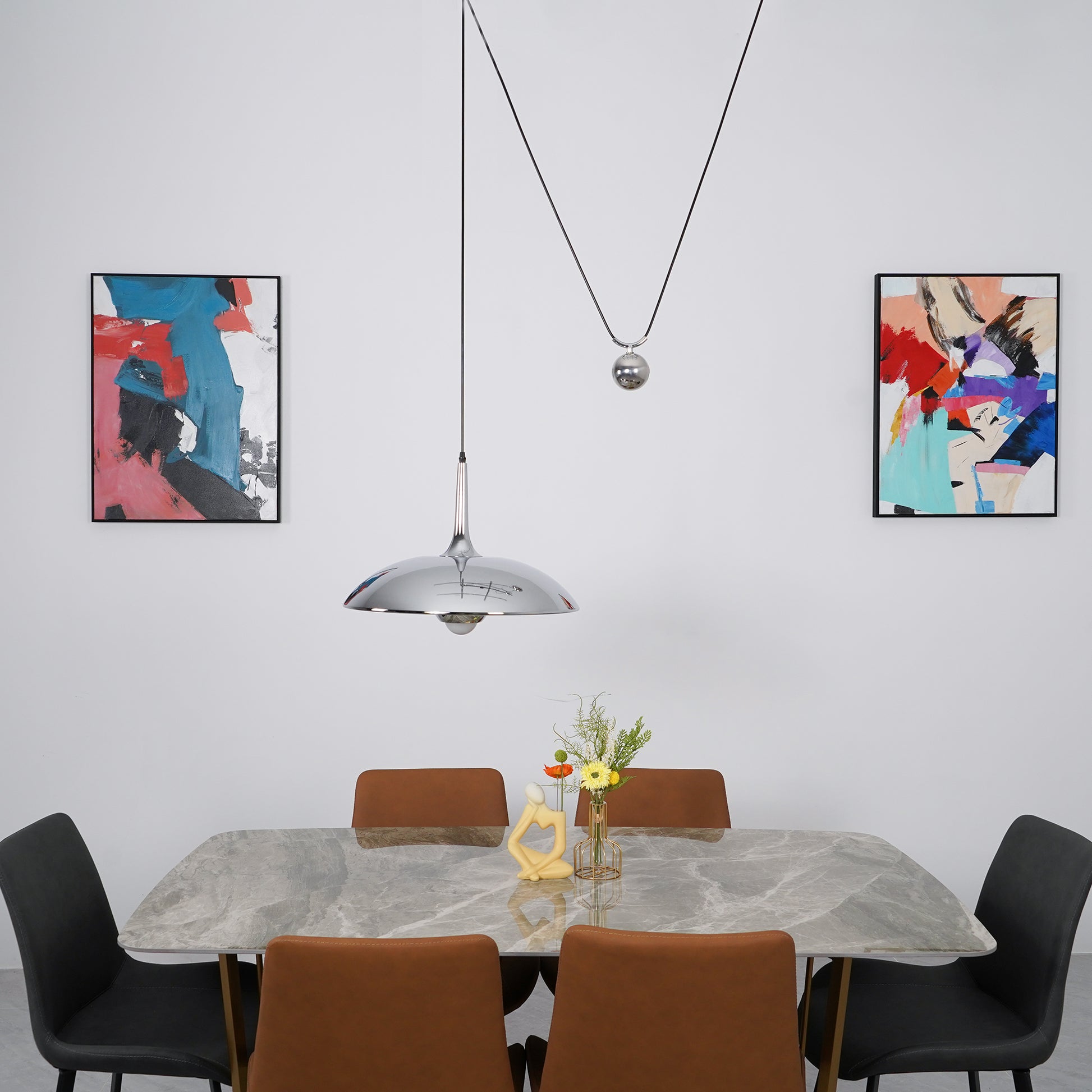 Lampa wisząca vintage Lesev