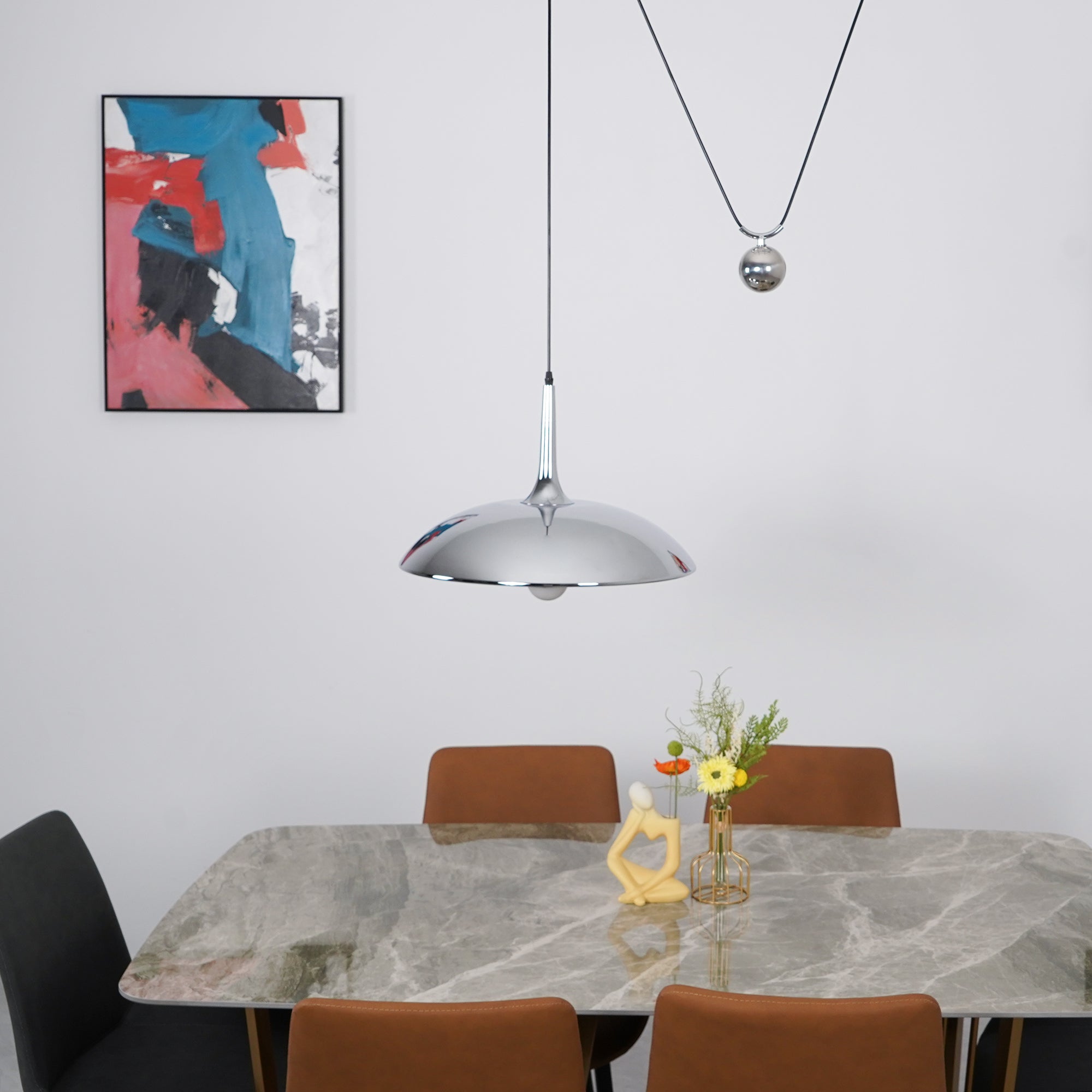 Lampa wisząca vintage Lesev
