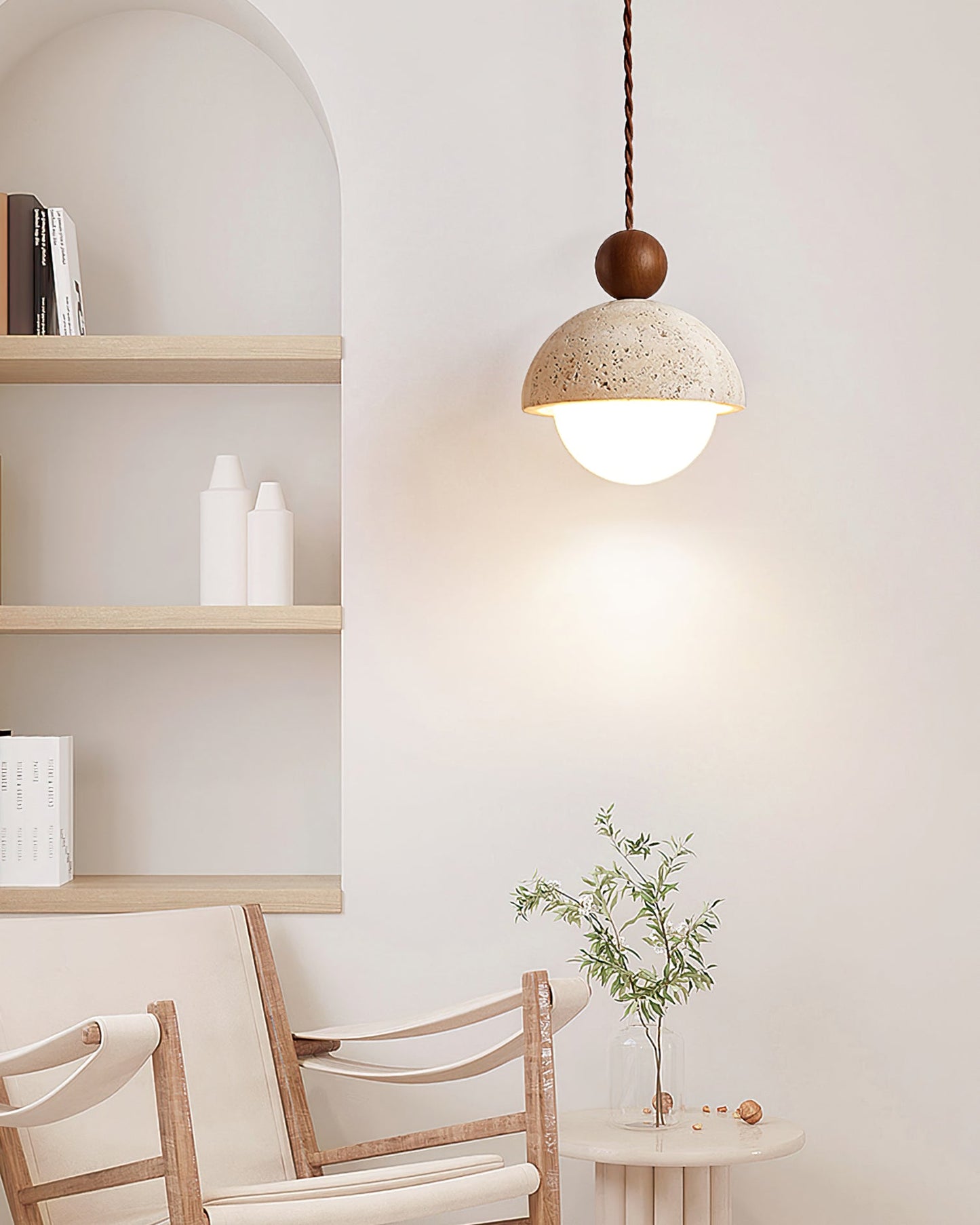 Lampa wisząca kulista Alonek