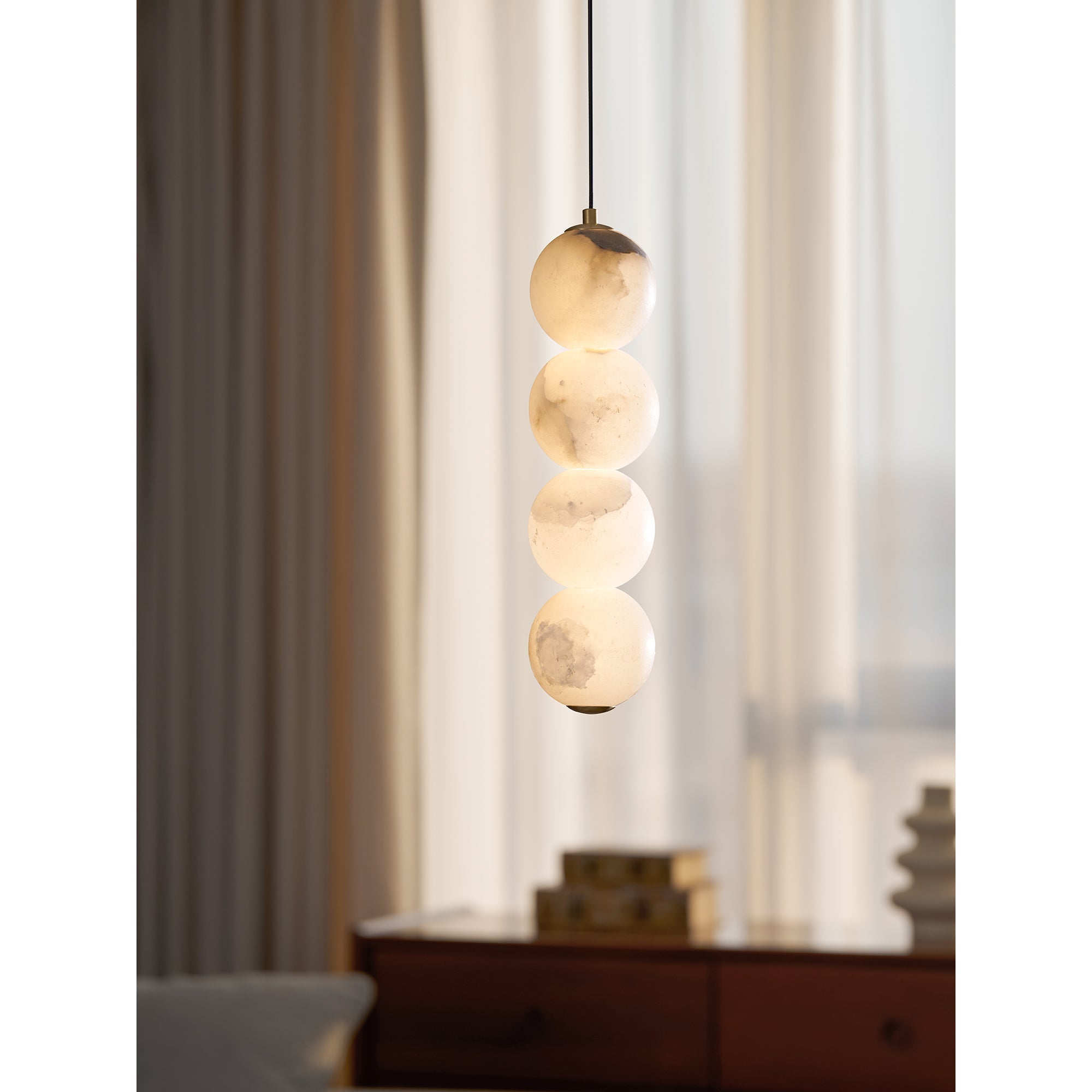 Lampa wisząca kulista Rotorski