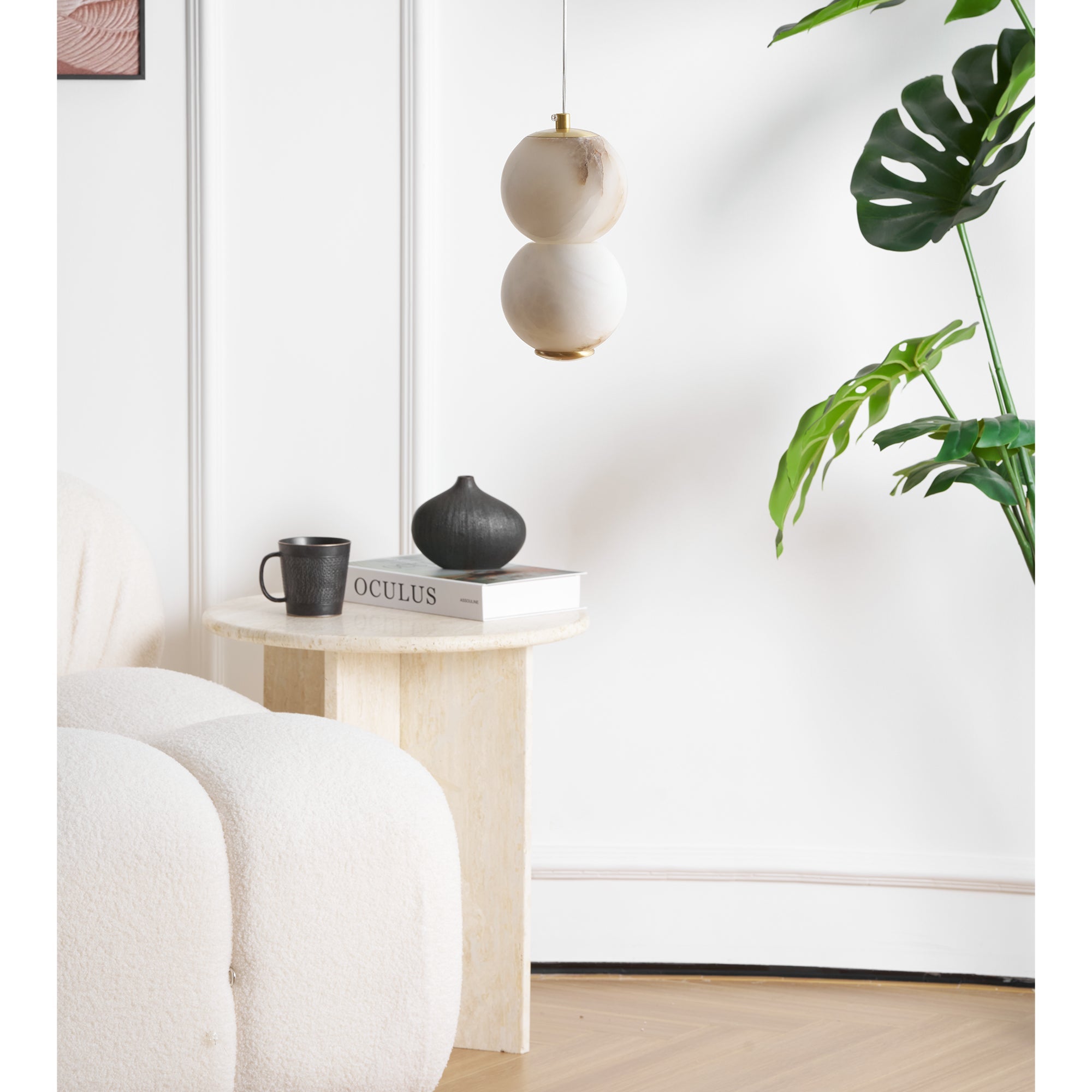 Lampa wisząca kulista Rotorski