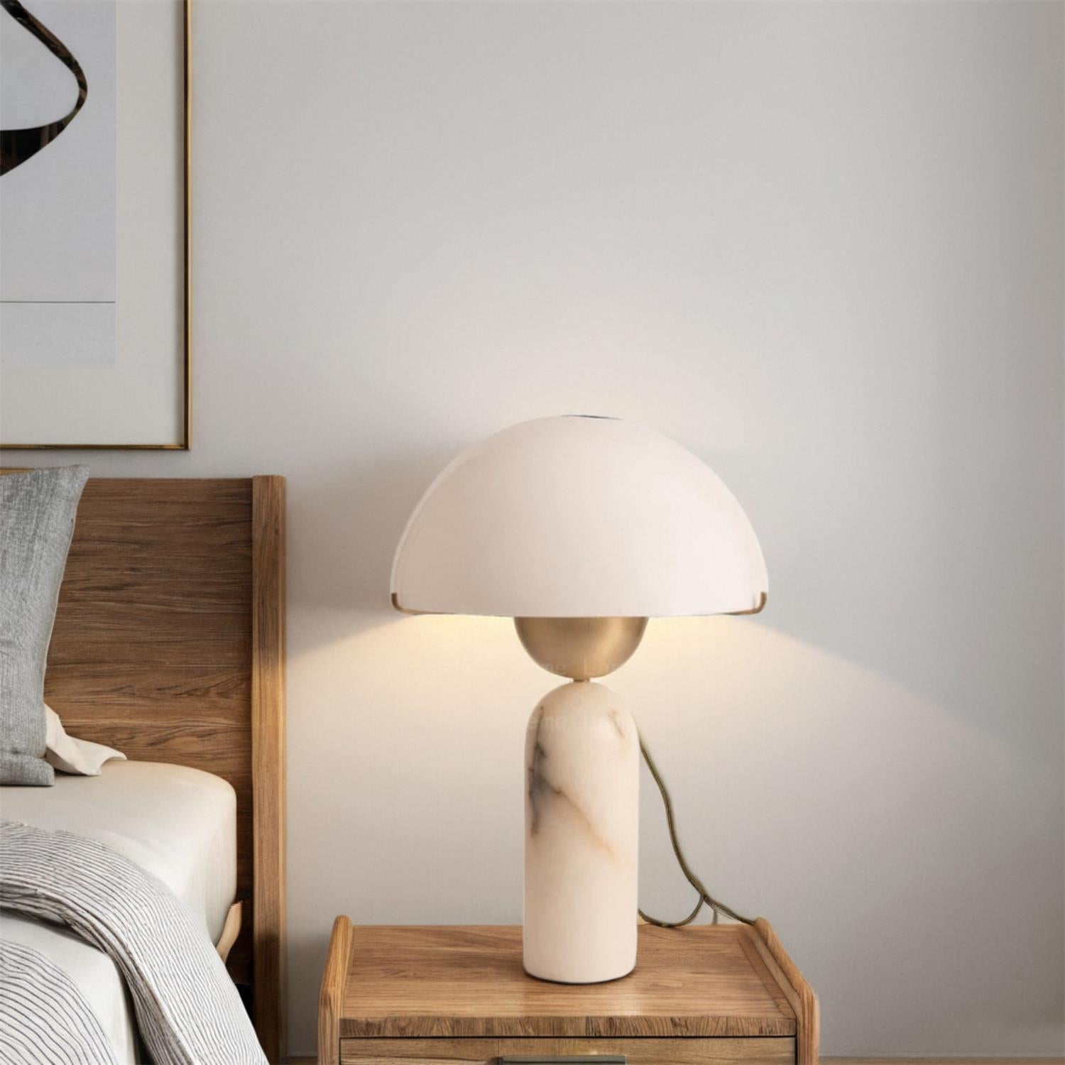 Lampa stołowa kulista Wenev