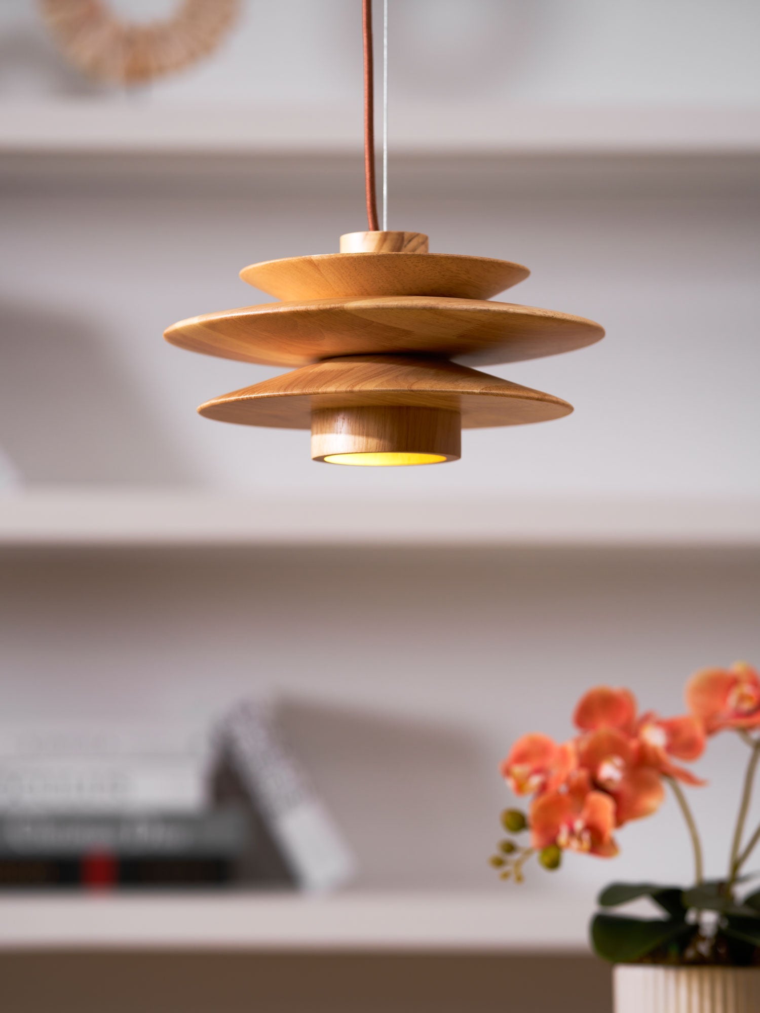 Lampa wisząca geometryczna Rokme