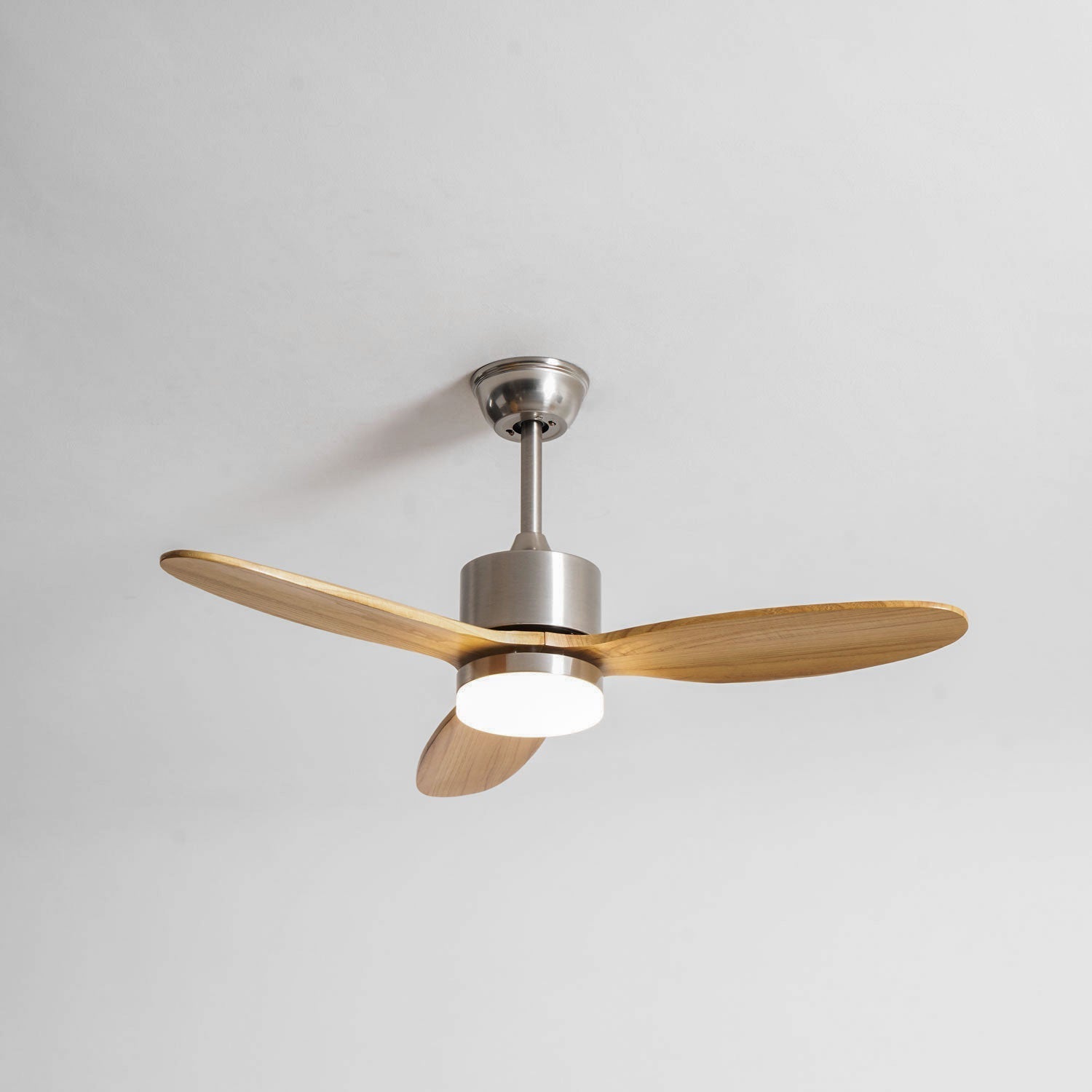 Lampa z wentylatorem sufitowym Rozoma