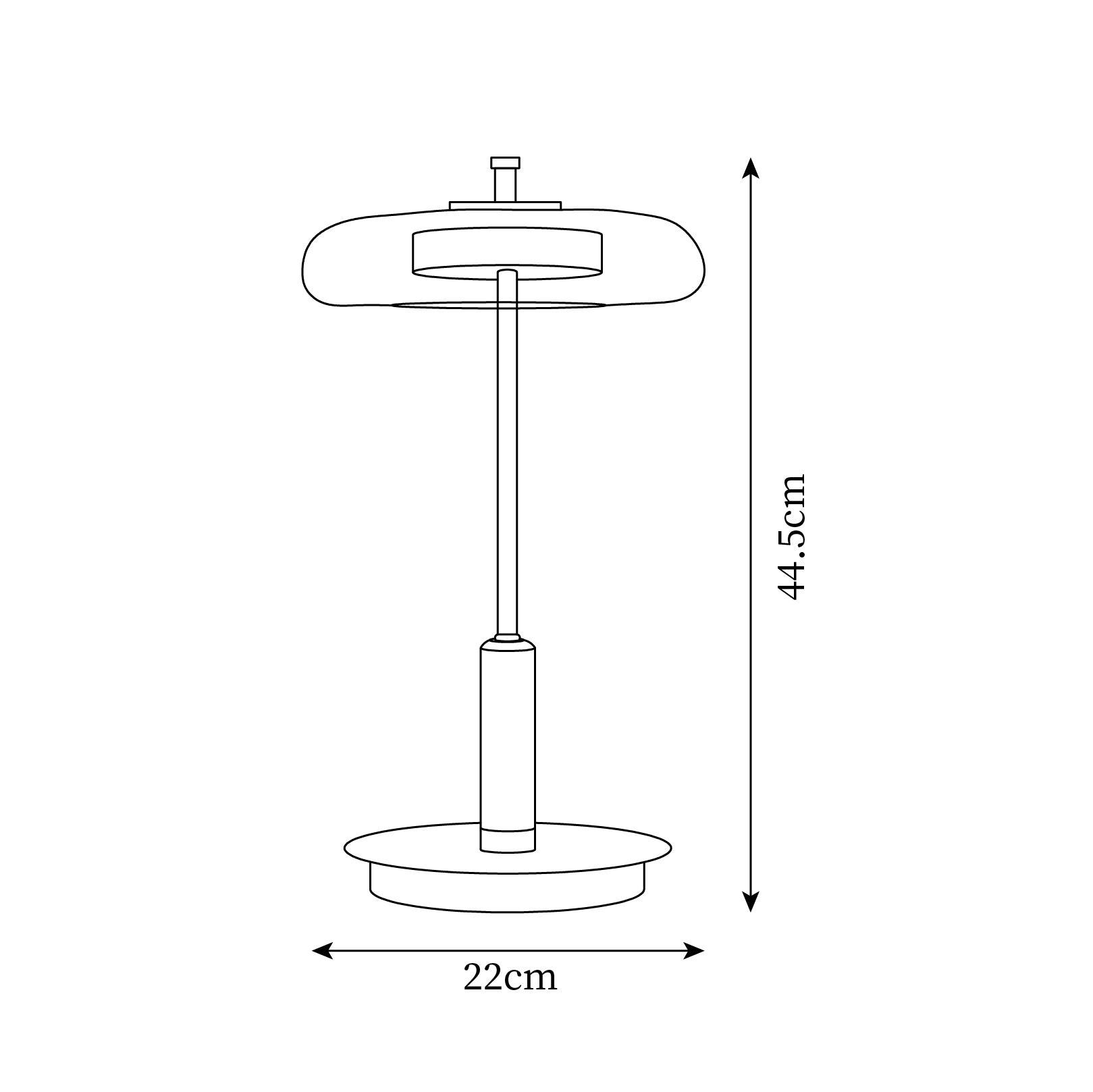 Lampa stołowa Melol