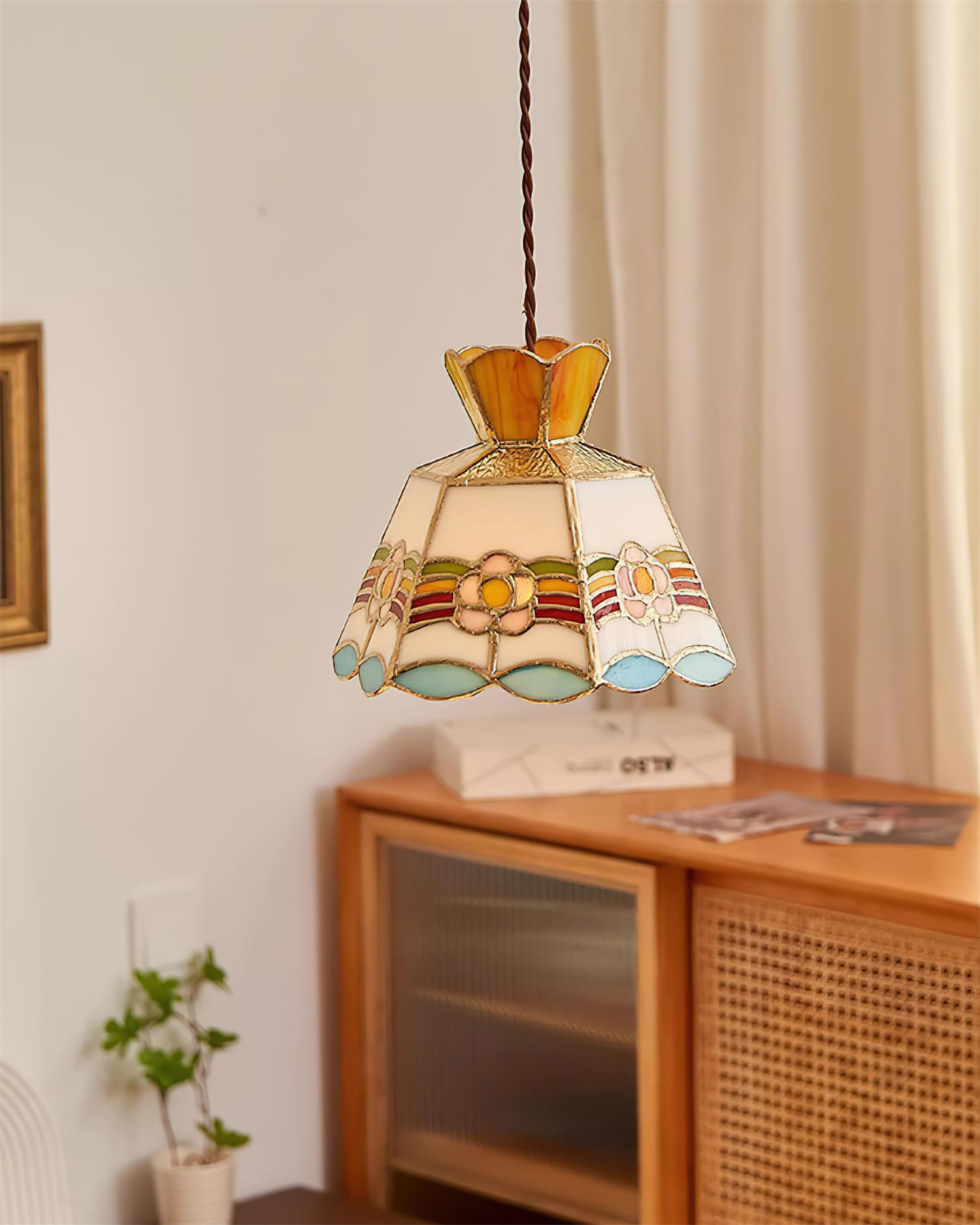 Lampa wisząca vintage Haninzor