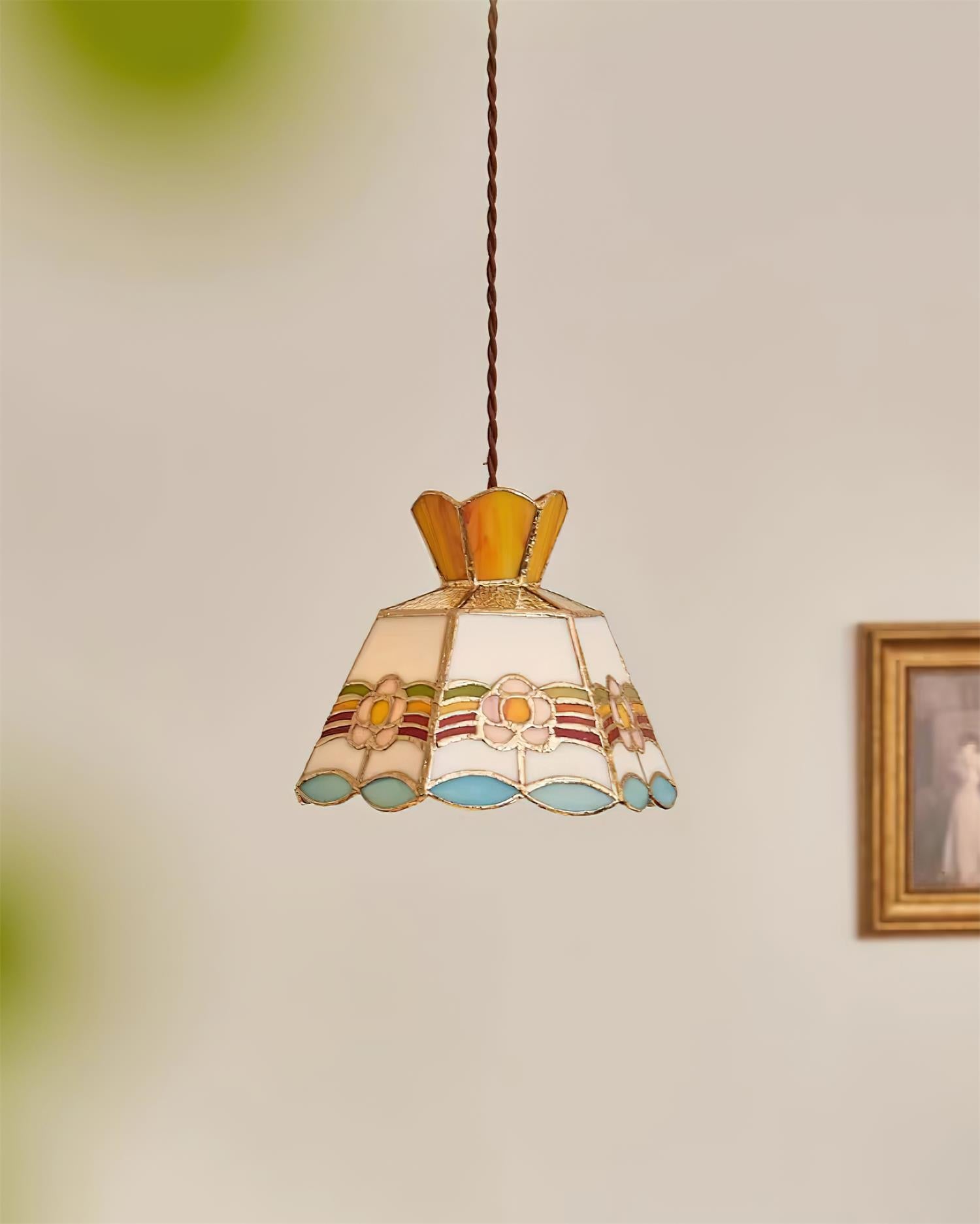 Lampa wisząca vintage Haninzor