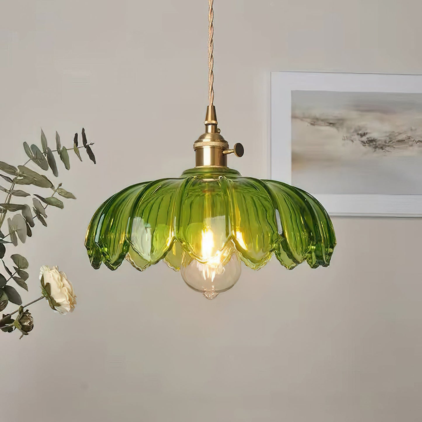 Lampa wisząca retro Branka