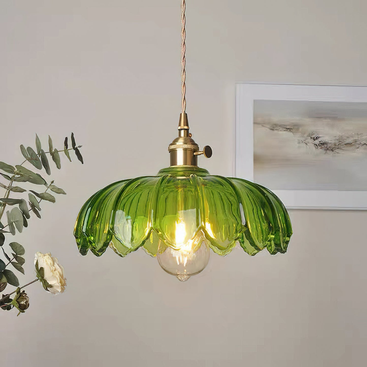 Lampa wisząca retro Branka