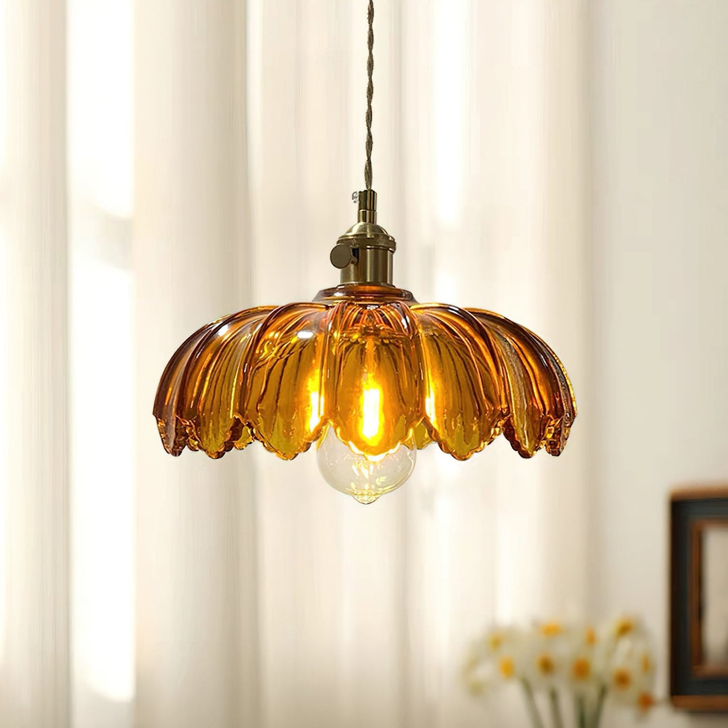 Lampa wisząca retro Branka