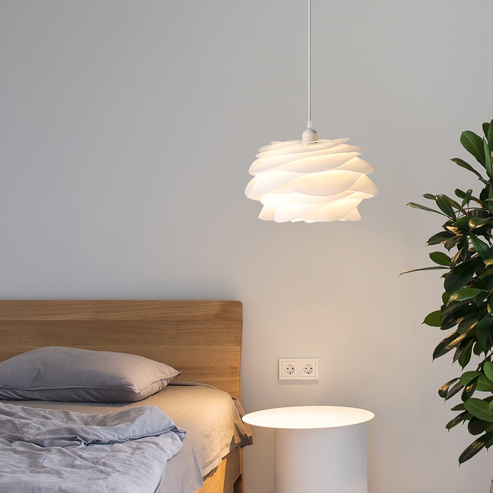 Lampa wisząca kwiatowa Kornrik