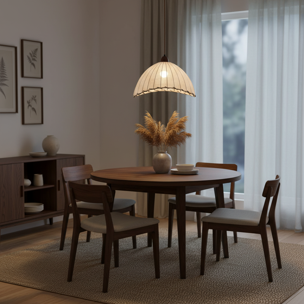 Lampa wisząca ryflowana Emno