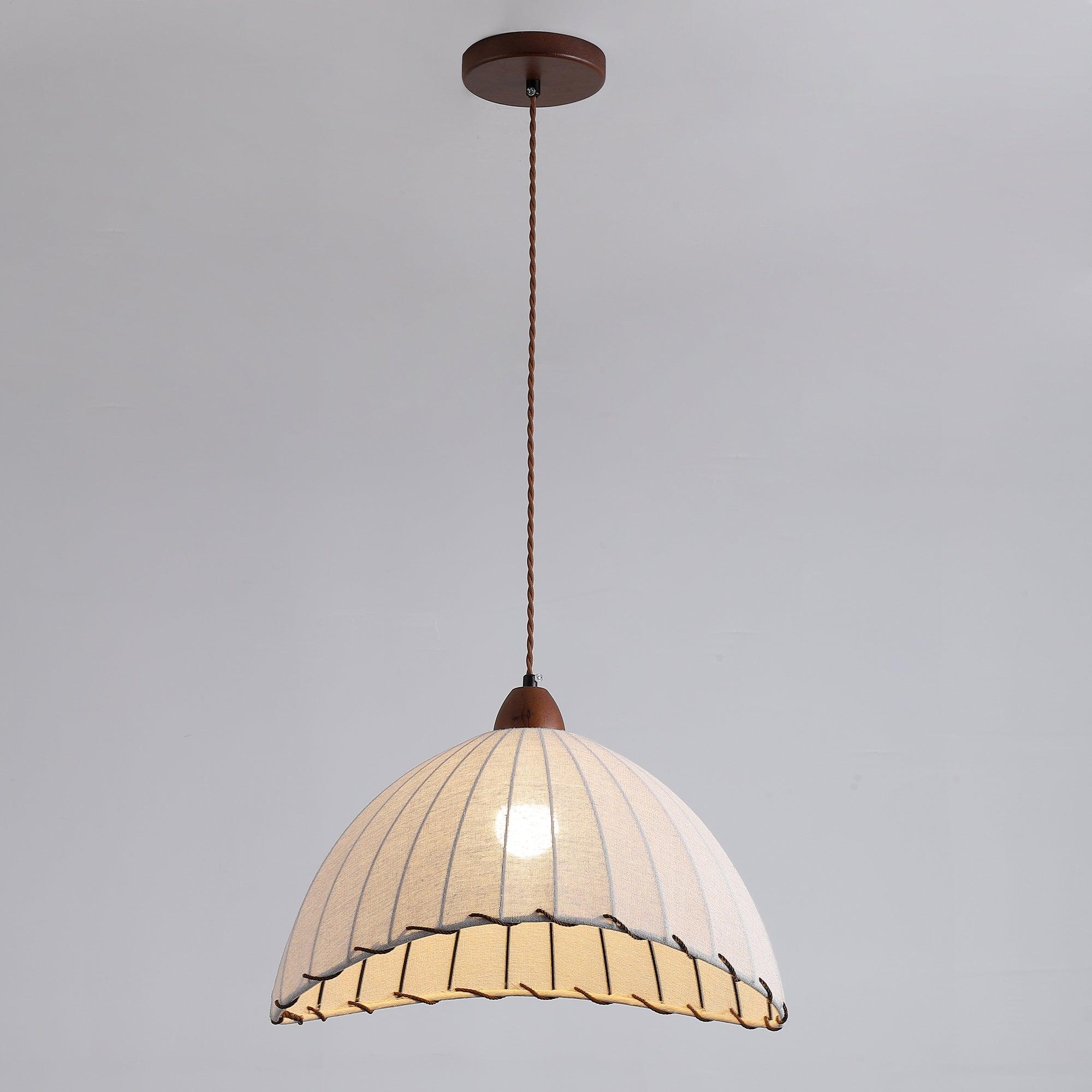 Lampa wisząca ryflowana Emno