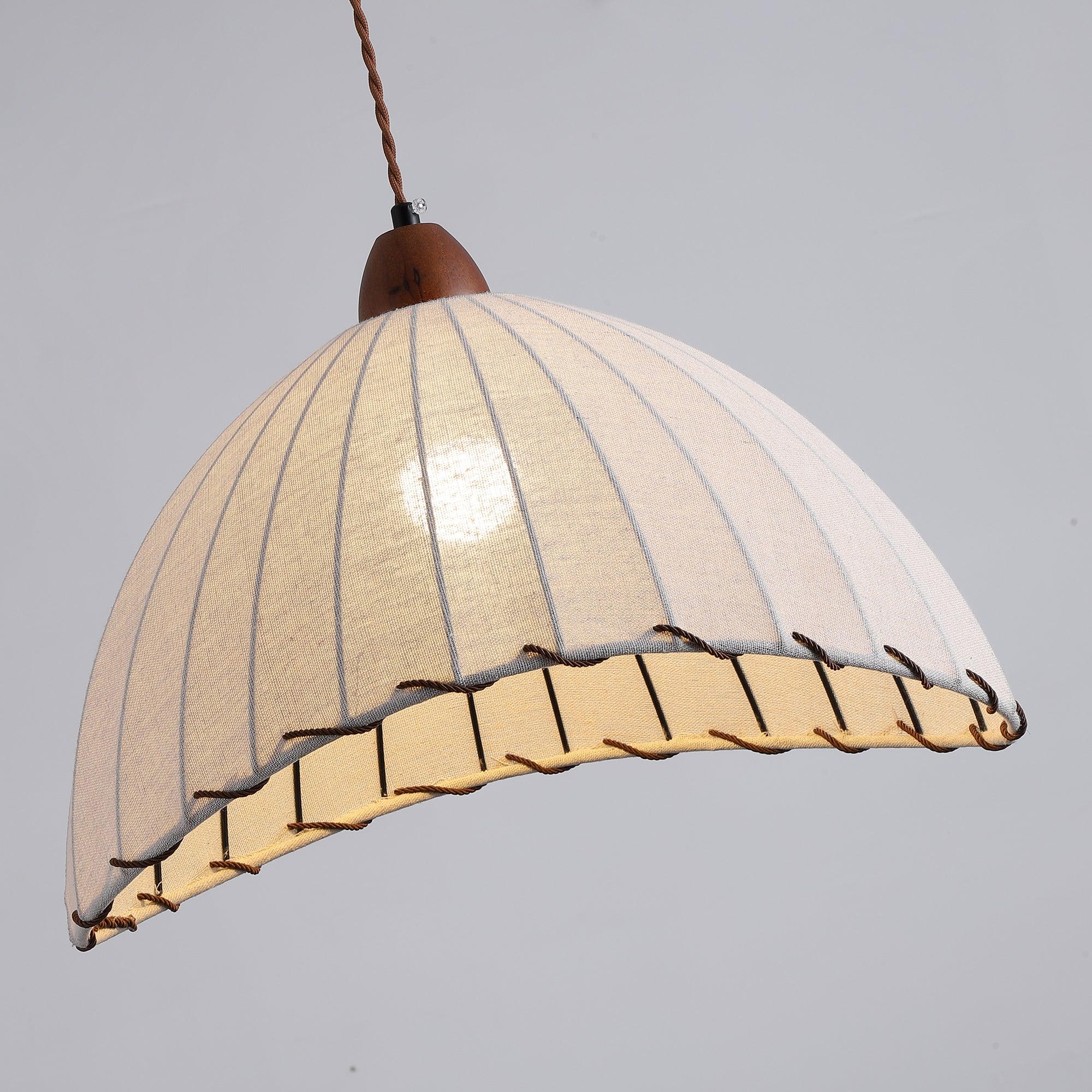 Lampa wisząca ryflowana Emno