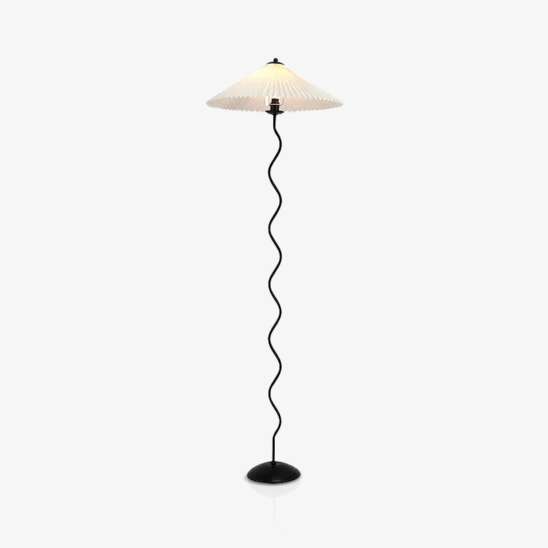 Lampa podłogowa falista Zelko