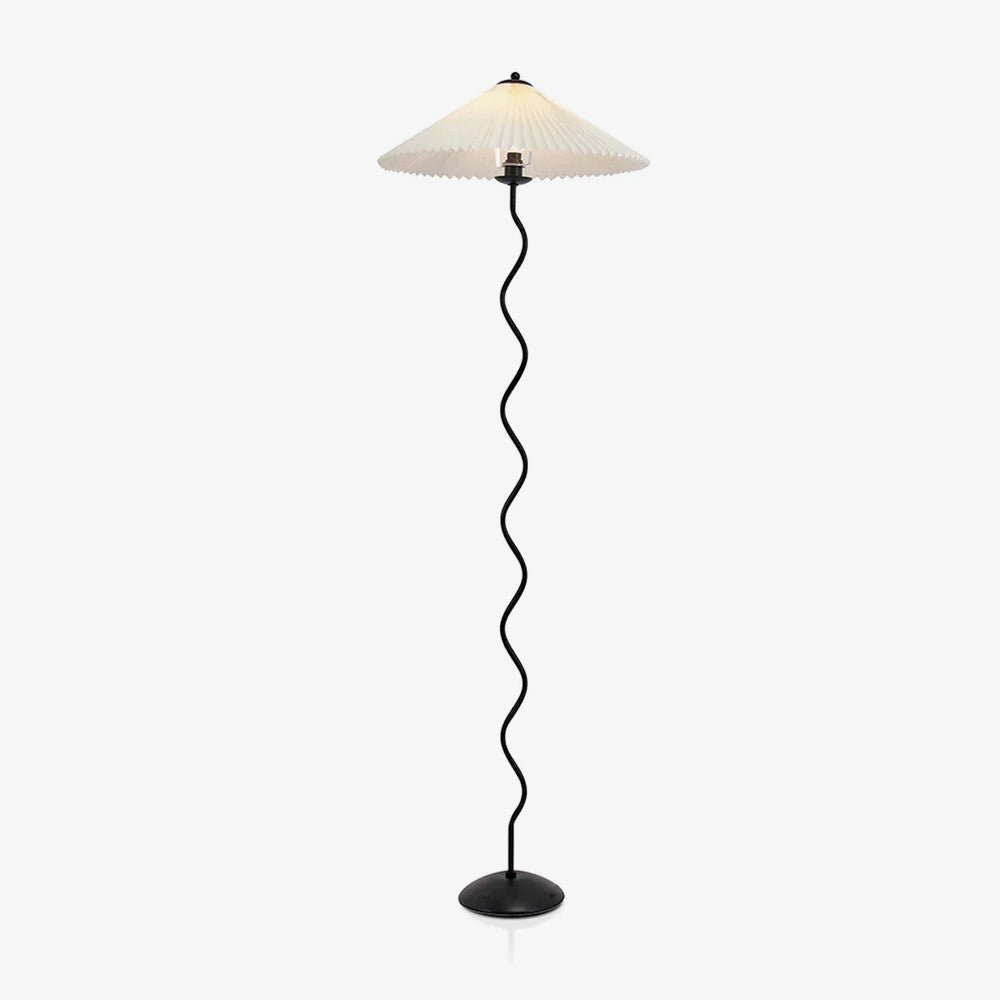 Lampa podłogowa falista Zelko